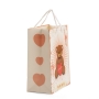 Borsa con grande orsetto di peluche
