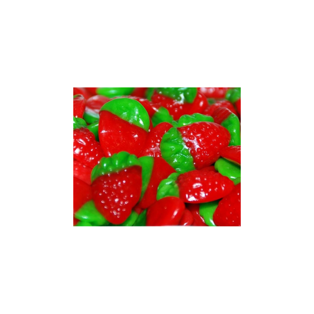 Fragole di gomma