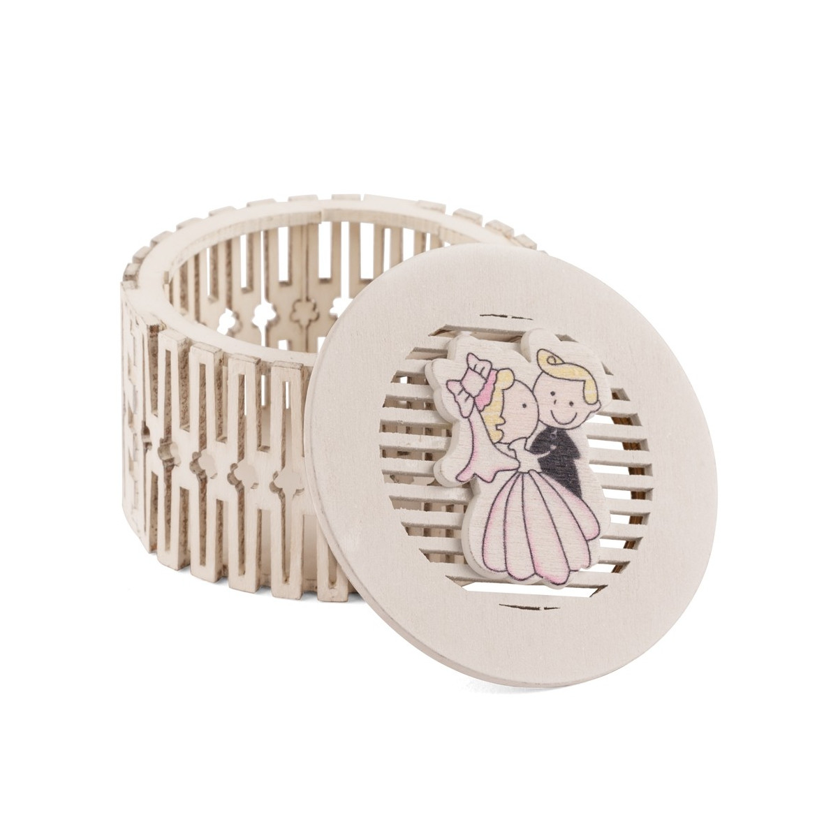 Scatola per matrimonio in legno