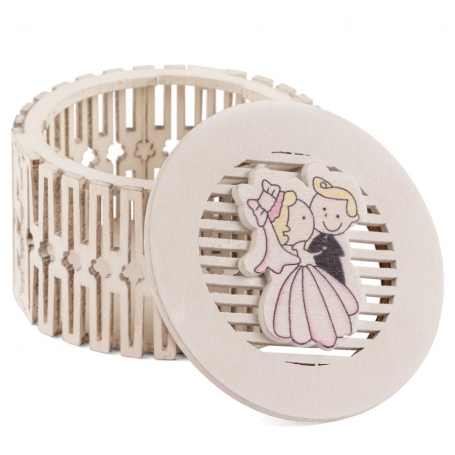 Scatola per matrimonio in legno