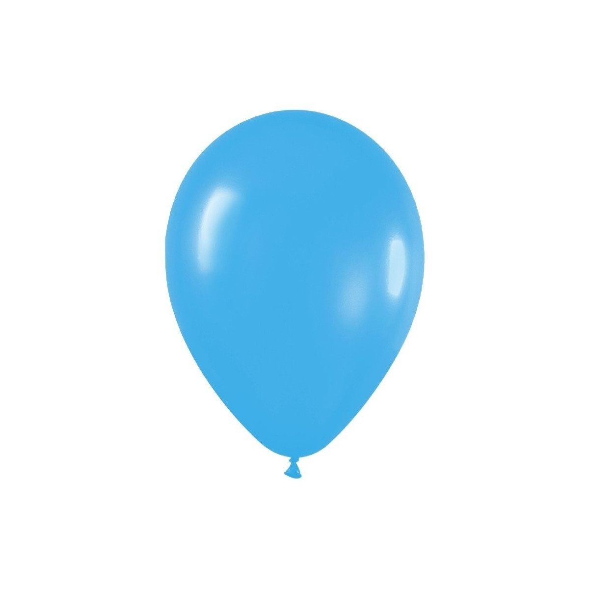 Pacco da 100 pezzi di palloncini celesti