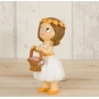 Figura bambina per torta di matrimonio economica