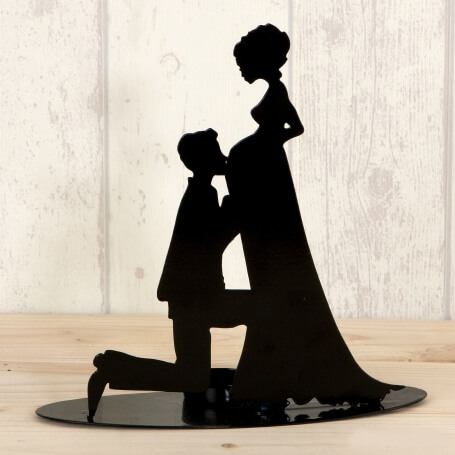 Figura incinta della sposa