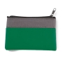 Portafoglio bicolore con zip Design moderno e pratico in vari colori