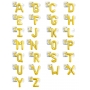 Globos lettere dorate