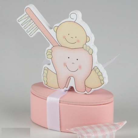 Scatola di denti di latte