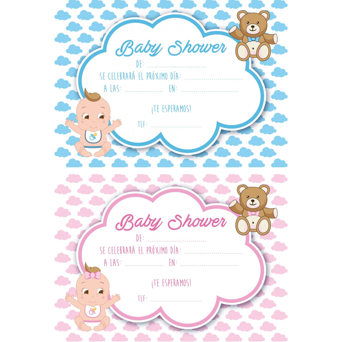 Invitazioni per baby shower
