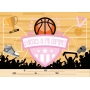 Invito di compleanno di basket