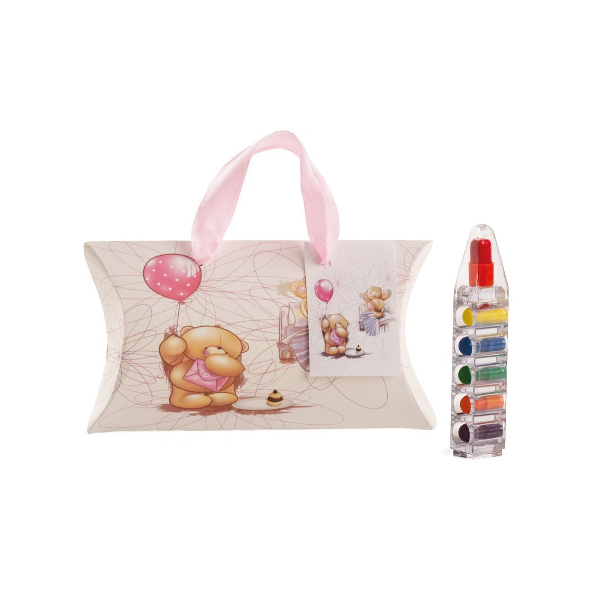 Cere colorate in scatola per bambini