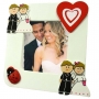 Portafoto matrimonio personalizzato