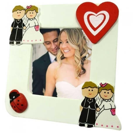 Portafoto matrimonio personalizzato