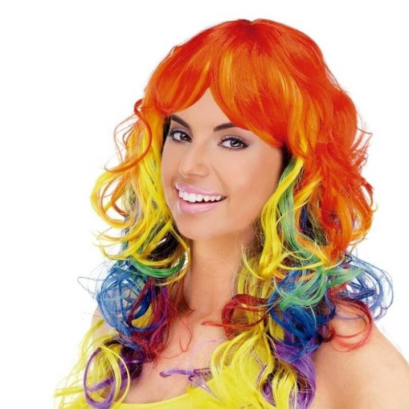 parrucca colorata