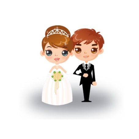 Barattolo di caramelle per matrimonio