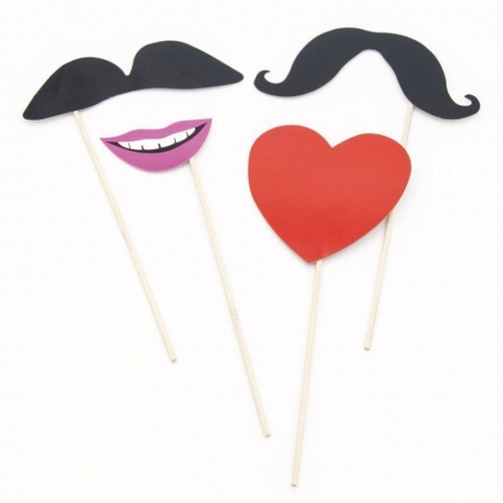 Pacchetto di accessori divertenti per photocall