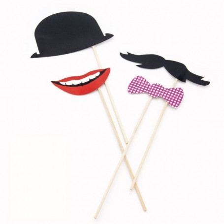 Pacchetto di accessori divertenti per photocall