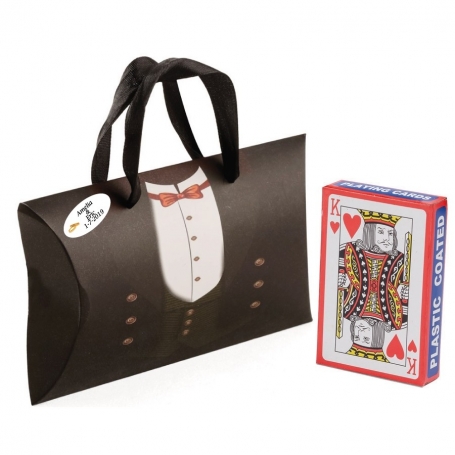 Mazzo di poker personalizzato per regalo di nozze