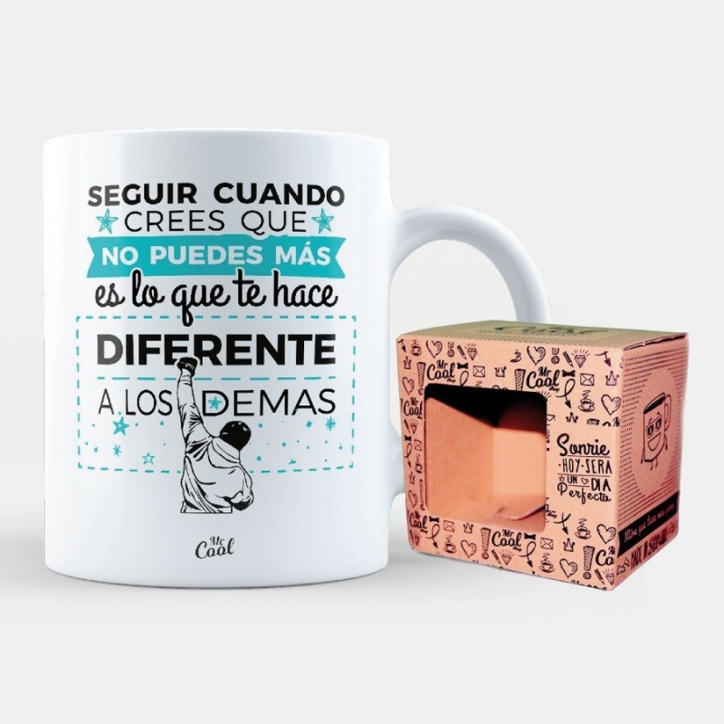 Tazza originale con frase positiva Tazza originale con frase positiva