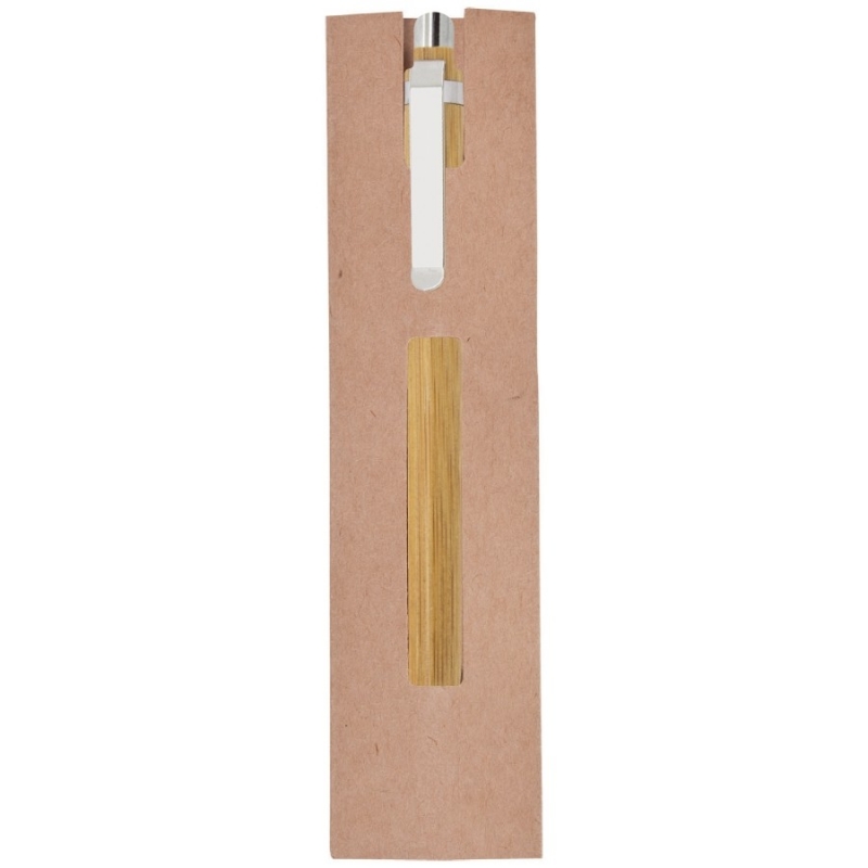 Penna in bambù con astuccio