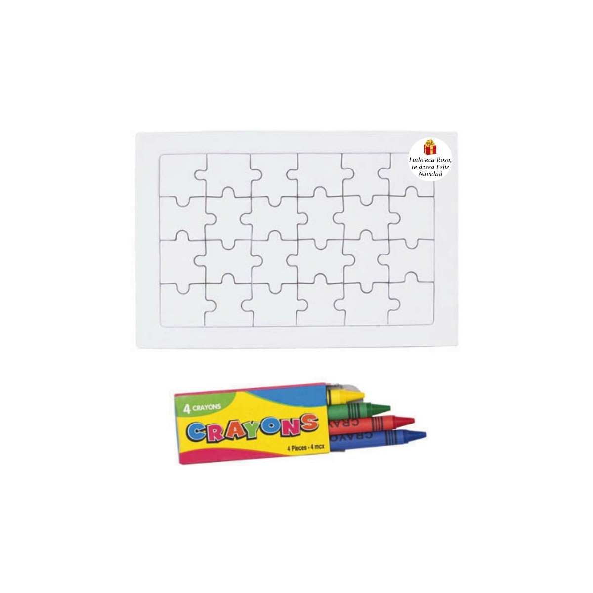 Puzzle per dettaglio di Natale personalizzato