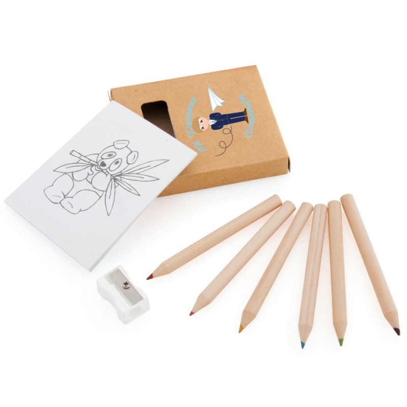 Set da colorare per la comunione dei bambini