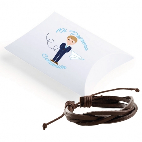 Bracciale con astuccio per comunione