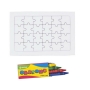 Puzzle con caramelle per compleanno personalizzato
