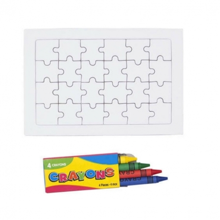 Puzzle con caramelle per compleanno personalizzato