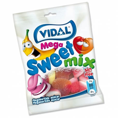 Assortimento di caramelle gommose con zucchero