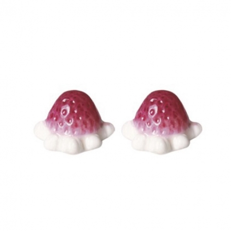 Fragole con crema gommosa