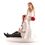 Figura torta matrimonio sposo ubriaco originali