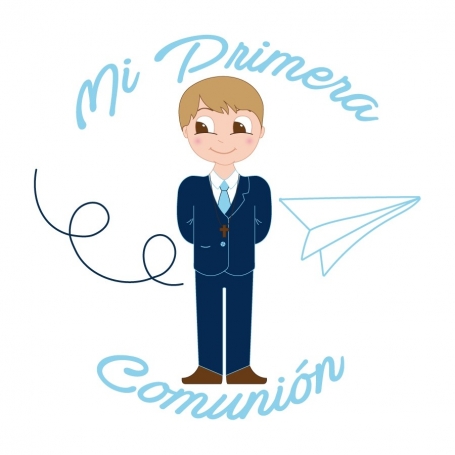 Adesivi Bianchi Di Comunione Bambini