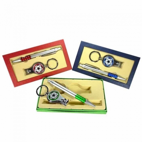 Portachiavi apribottiglie con penna