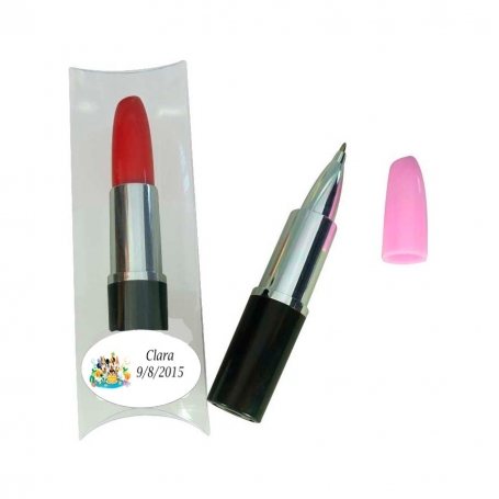 Boli rossetto per dettagli di compleanno personalizzati