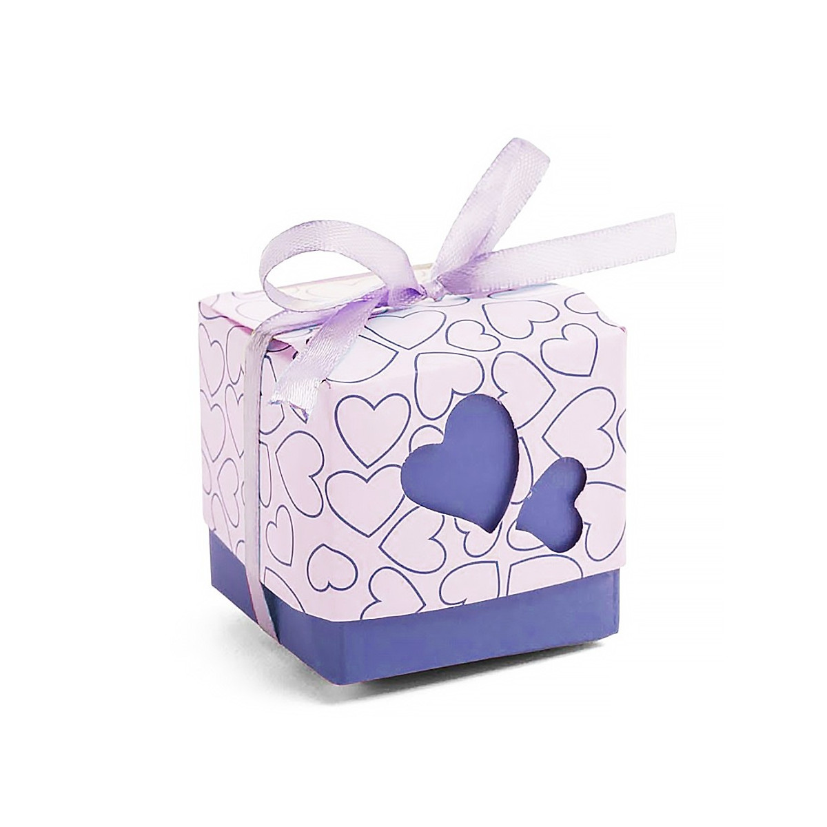 Scatole decorate con cuori