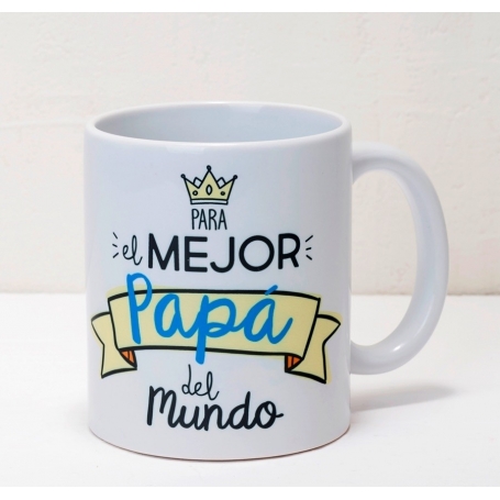 Tazza in ceramica per il miglior papà in confezione regalo