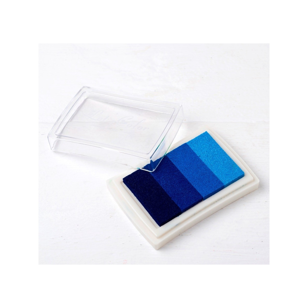 Inchiostro per impronte di colore blu