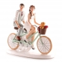 Figura Di Sposi In Bicicletta