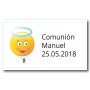 Cucitrice piccola personalizzata per comunione in scatola di cartone
