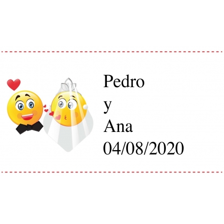Tag matrimonio personalizzati
