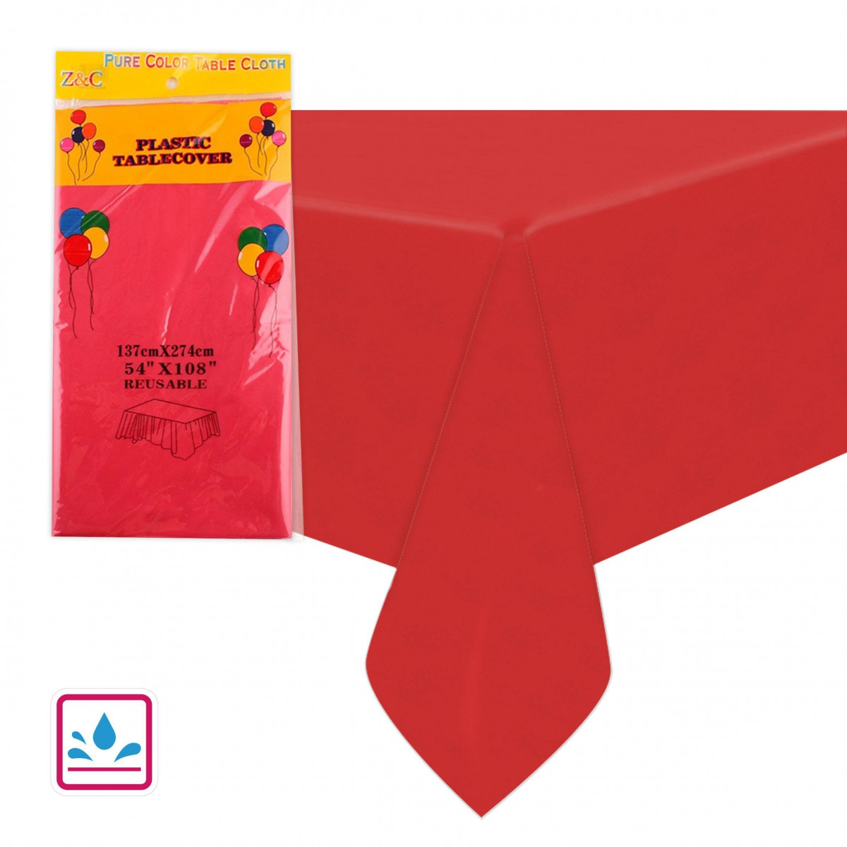 Tovaglie di colore rosso