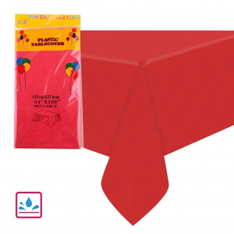 Tovaglie di colore rosso