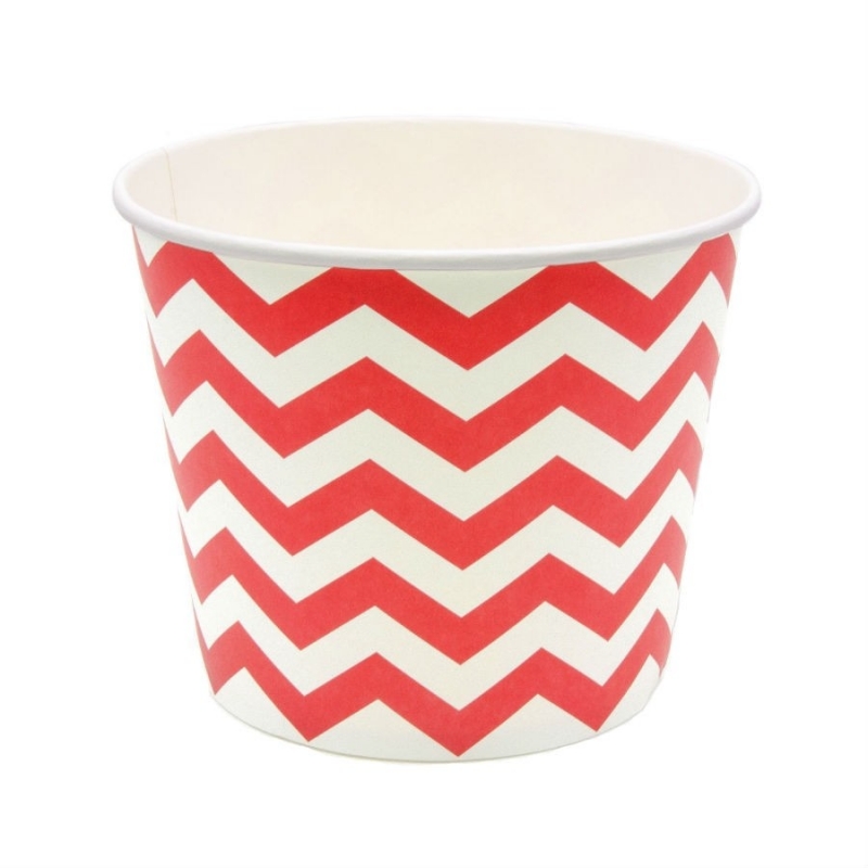 Cubo pop corn zigzag
